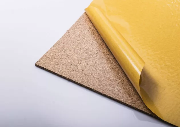 Korek samoprzylepny 915x610x12mm gruboziarnisty