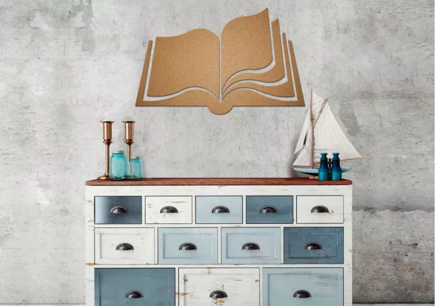 Dekoracja ścienna KSIĄŻKA