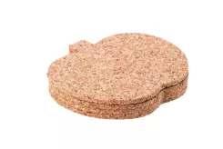 Ozdoba korkowa świąteczna jabłuszko naturalne