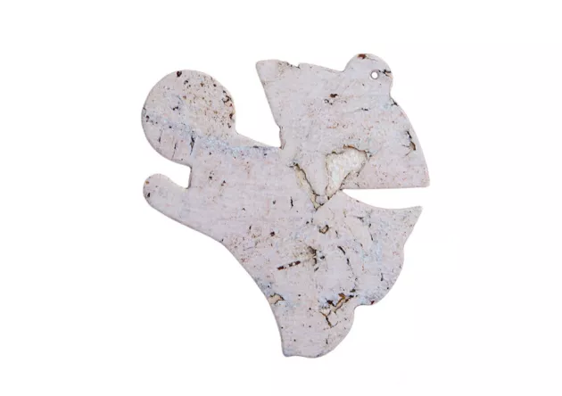 Ozdoba korkowa świąteczna aniołek II dekor