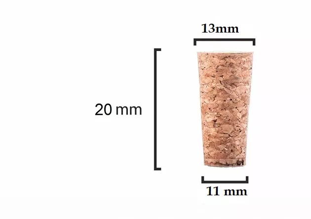 Korek stożkowy 20x13/11mm