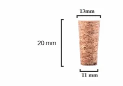 Korek stożkowy 20x13/11mm