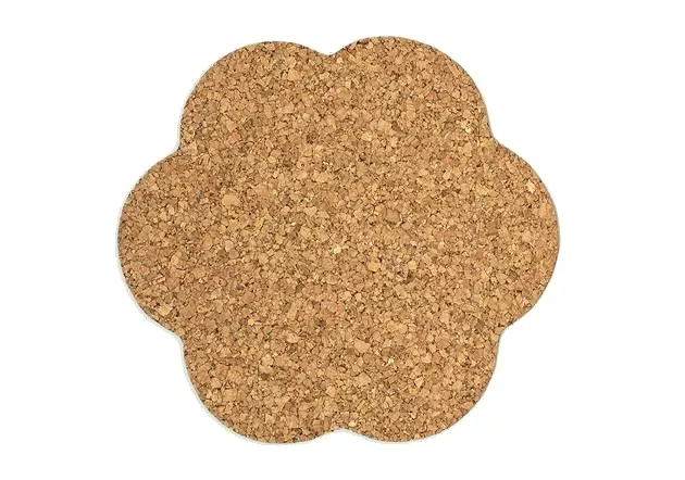 Podkładka korkowa Kwiat średni 20cm  3mm-kpl. 4 szt.