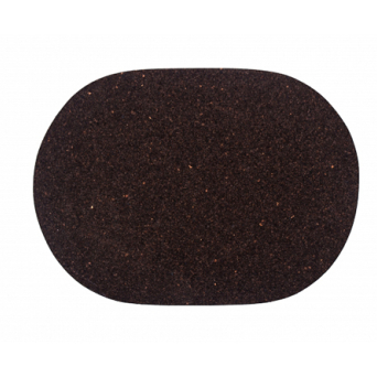 Podkładka korkowa owal mały 30/22 cm negro- komplet 4szt.