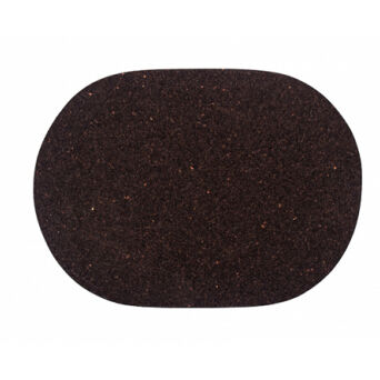 Podkładka korkowa owal mały 30/22 cm negro- komplet 4szt.
