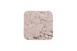 Podkładka korkowa kwadrat mała 10 cm light grey- komplet 6szt.