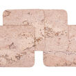 Podkładka korkowa kwadrat średni 20 cm decorative cream komplet 4 szt.