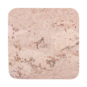 Podkładka korkowa kwadrat średni 20 cm decorative cream komplet 4 szt.