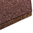 Samoprzylepny Sześciokąt 300 mm x 250 mm x 7 mm negro
