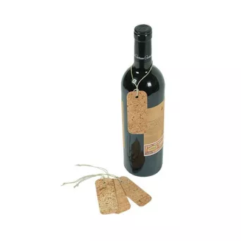 Zawieszka z korka na butelkę kpl 4 szt