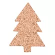 Ozdoba korkowa świąteczna choinka naturalna - 2