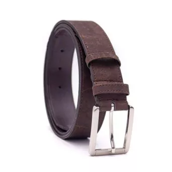 Brązowy pasek do spodni męski 120cm