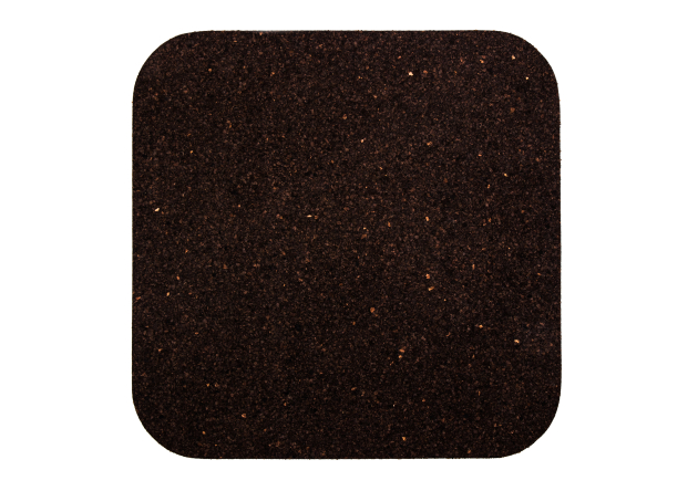 Podkładka kwadrat duży 30 cm negro - komplet 4 szt.