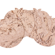 Podkładka korkowa jabłuszko  20 cm decorative cream- komplet 4szt.