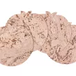 Podkładka korkowa jabłuszko  20 cm decorative cream- komplet 4szt.