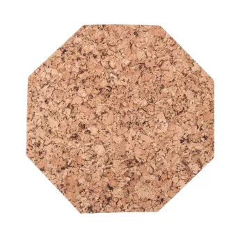 Podkładka korkowa sześciokąt średni dekor-kpl. 4 szt.