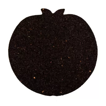 Podkładka korkowa jabłuszko  20 cm negro - komplet 4 szt.