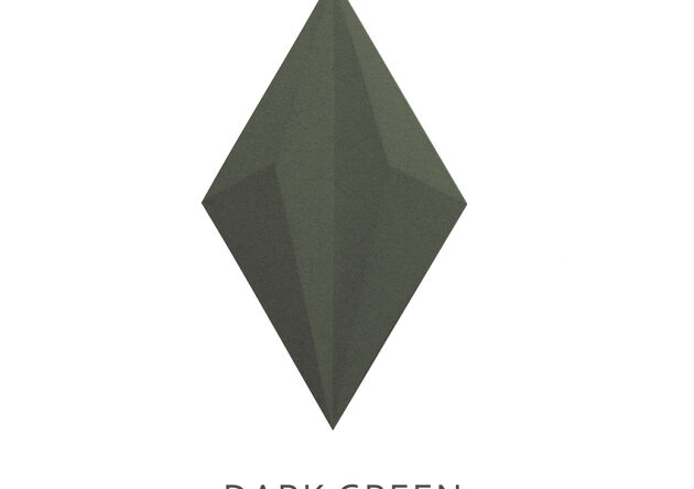 Panel ścienny LINE DARK GREEN