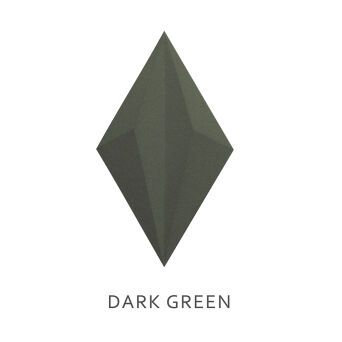 Panel ścienny LINE DARK GREEN