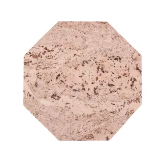 Podkładka korkowa sześciokąt średni 20cm decorative cream komplet 4 szt.