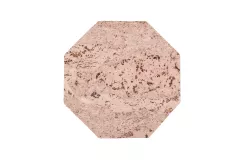 Podkładka korkowa sześciokąt średni 20cm decorative cream komplet 4 szt.