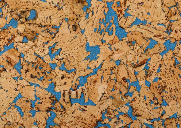 Korek ścienny DECORATIVE BLUE 3mm