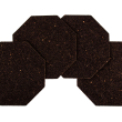 Podkładka korkowa sześcian średni 20 cm negro- komplet 4szt.