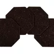 Podkładka korkowa sześcian średni 20 cm negro- komplet 4szt.
