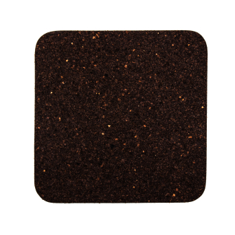 Podkładka korkowa kwadrat średni 20 cm  negro-komplet 4 szt.
