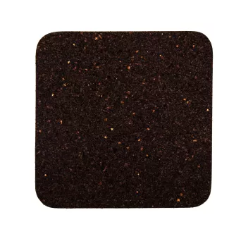 Podkładka korkowa kwadrat średni 20 cm  negro-komplet 4 szt.