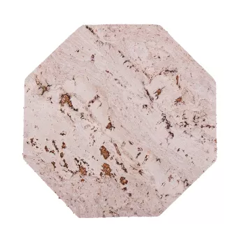 Podkładka korkowa sześciokąt średni 20cm light grey-komplet 4 szt.