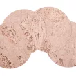 Podkładka korkowa okrągła duża 30 cm decorative cream- komplet 4szt.