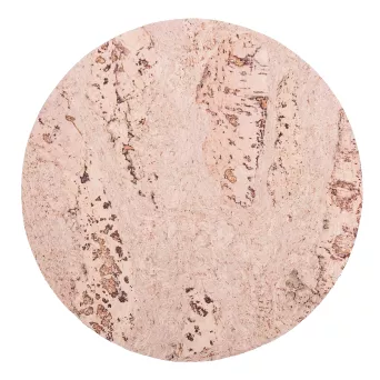 Podkładka korkowa okrągła duża 30 cm decorative cream- komplet 4szt.