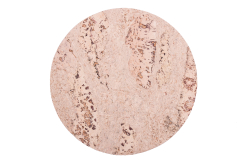Podkładka korkowa okrągła duża 30 cm decorative cream- komplet 4szt.