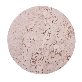 Podkładka korkowa okrągła duża 30 cm light grey komplet 4szt.