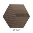 Panel ścienny Stripe BROWN
