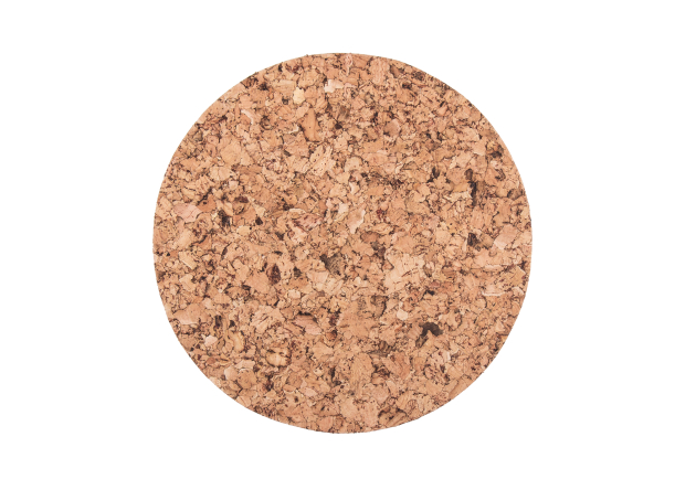 Podkładka korkowa Okrągła fi 15cm/ 7mm dekoracyjna- komplet 2 szt.