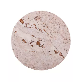 Podkładka korkowa okrągła średnia 20 cm light grey- komplet 4szt.