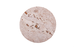 Podkładka korkowa okrągła średnia 20 cm light grey- komplet 4szt.