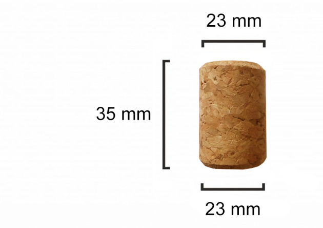 Korek do wina 35x23mm