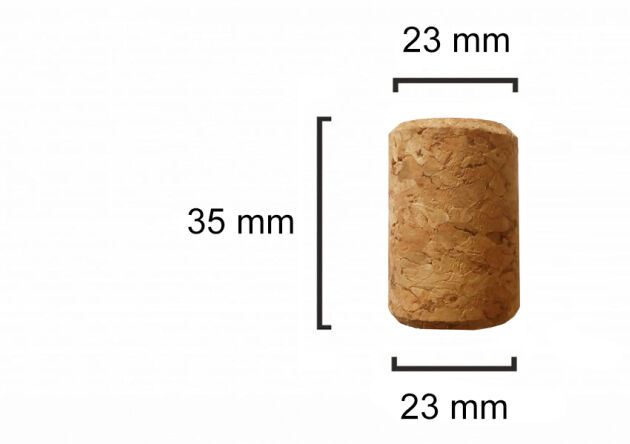 Korek do wina 35x23mm
