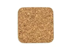 Podkładka korkowa Mała kwadratowa 3mm-kpl. 6 szt.