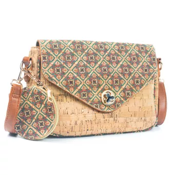 Damska torebka na ramię z kieszonką na monety