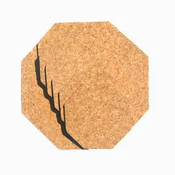 Podkładka korkowa komplet 1+6 sześciokąt 3mm