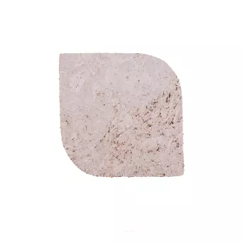 Podkładka korkowa łezka średnia 20 cm light grey- komplet 4szt.