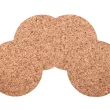 Podkładka korkowa Okrągła duża fi 30cm dekor-kpl. 4 szt. - 2