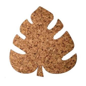 Podkładka korkowa Liść 30/27cm dekor- kpl. 4 szt.