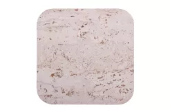 Podkładka korkowa kwadrat średni 20 cm light grey- komplet 4 szt.