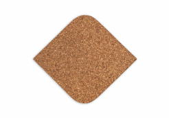 Podkładka korkowa łezka średnia 20cm  3mm -kpl. 4 szt.