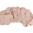 Podkładka korkowa kwiatek mały 10 cm decorative cream-komplet 6szt.